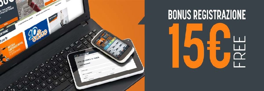 Il bonus di benvenuto di Snai di 10 euro è il più ricercato per coloro che iniziano a giocare online.