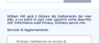 In questa fase è necessario impostare dei parametri di sicurezza e verificare i termini e condizioni