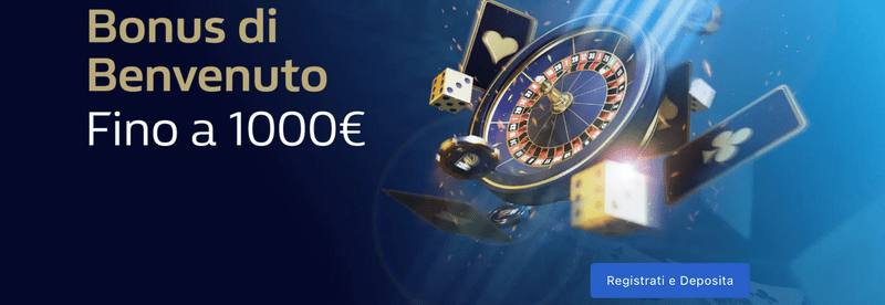 William Hill bonus benvenuto casino