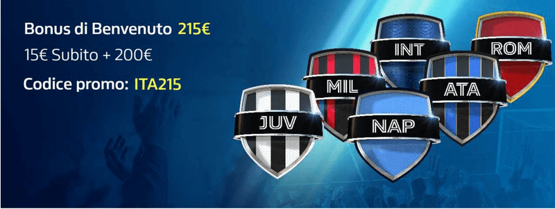 William Hill bonus benvenuto sulle scommesse